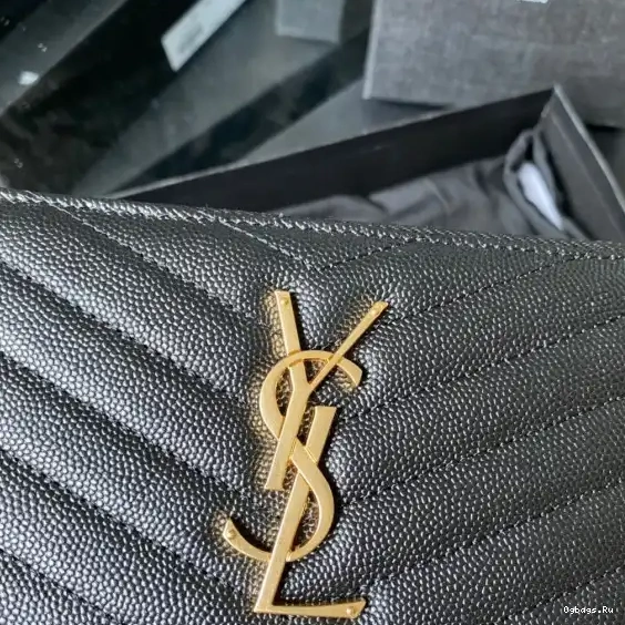 MONOGRAM WALLET ZIPPY YSL 0704